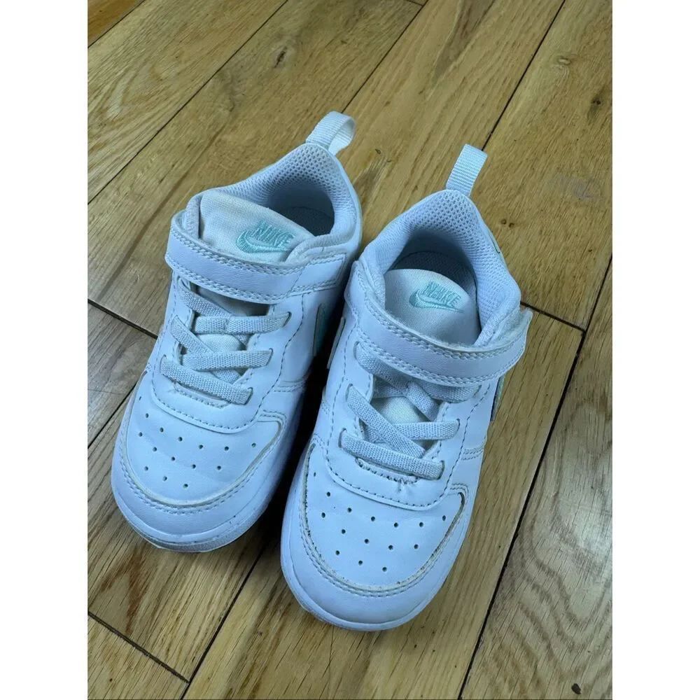 Nike Childs Court Bourough Low Recraft TD Shoes Size 7.5